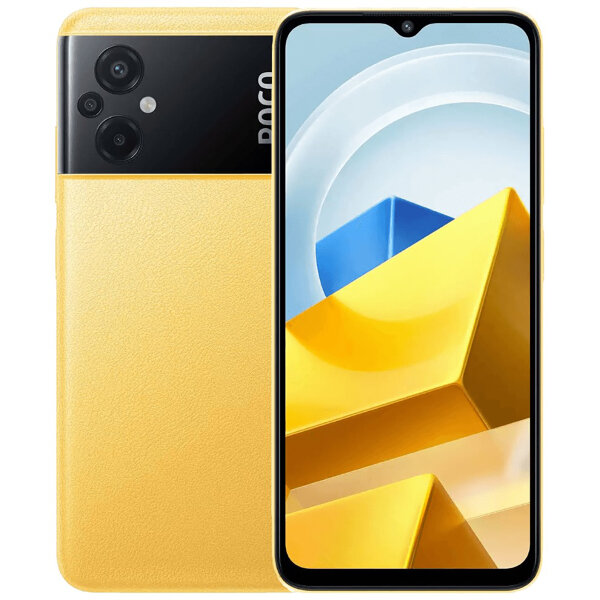 Смартфон Xiaomi Poco M5 4 64Gb RU Yellow