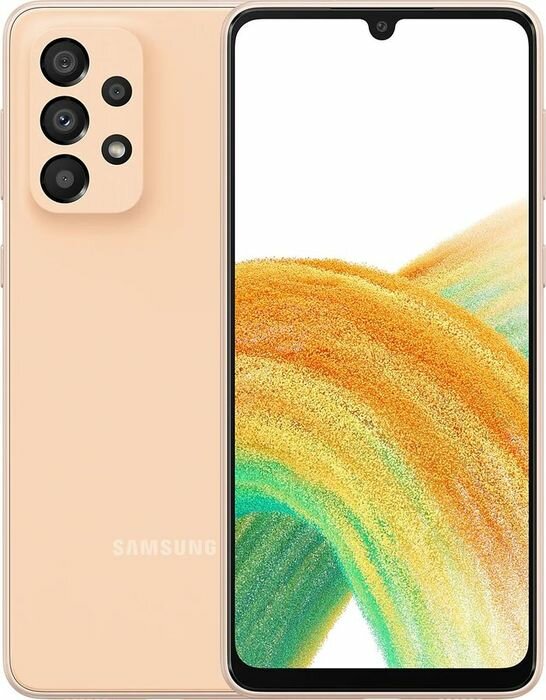 Смартфон Samsung Galaxy A33 8/128Gb (SM-A336EZOHMEA), оранжевый