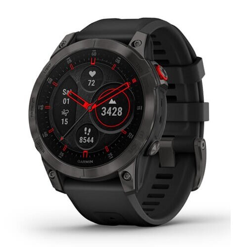 Умные часы Garmin epix (Gen 2) Sapphire - Black Titanium