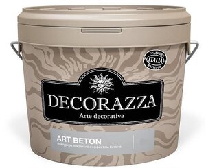 DECORAZZA ART BETON Декоративное фактурное покрытие с эффектом художественного бетона, AB 001 (4кг)