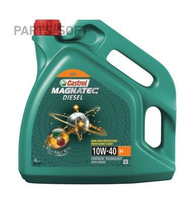 CASTROL 15CA30 Масо Magnatec Diesel 10W-40 B4 4 SN FIAT 9.55535-D2 MB 226.5 Renault RN 0700/0710 VW 501.01/505.00