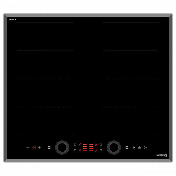 Индукционная варочная панель Korting , независимая, черный - фото №1