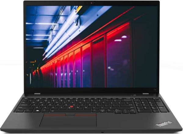Ноутбук Lenovo ThinkPad T16 G1 16 IPS 1920x1200, Intel Core i7 1260P 2.1GHz, 16Gb RAM, 512Gb SSD, без OC, черный (21BV00E9RT)