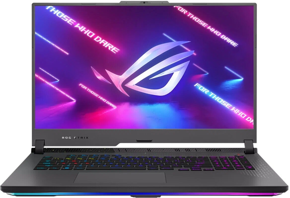Ноутбук ASUS ROG Strix G17 2023 G713PV-LL080 90NR0C34-M008Y0 (17.3", Ryzen 9 7845HX, 16Gb/ SSD 1024Gb, GeForce® RTX 4060 для ноутбуков) Серый - фото №1