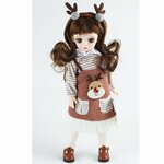 Doris Шарнирная BJD кукла Дорис с базовым мейком - Луйе (Doris Luyue Doll 30 cm) - изображение