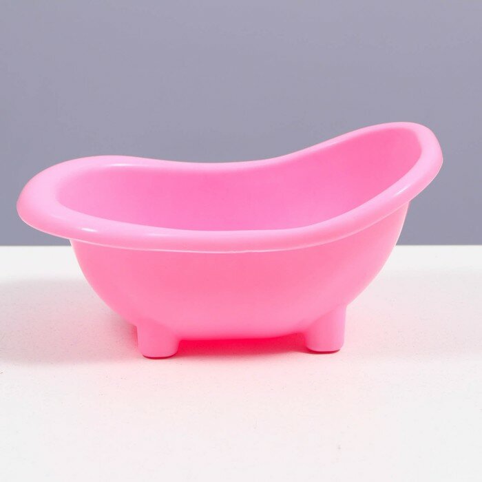 Ванночка для хомяков, 15,5 х 8,5 см, розовая - фотография № 2