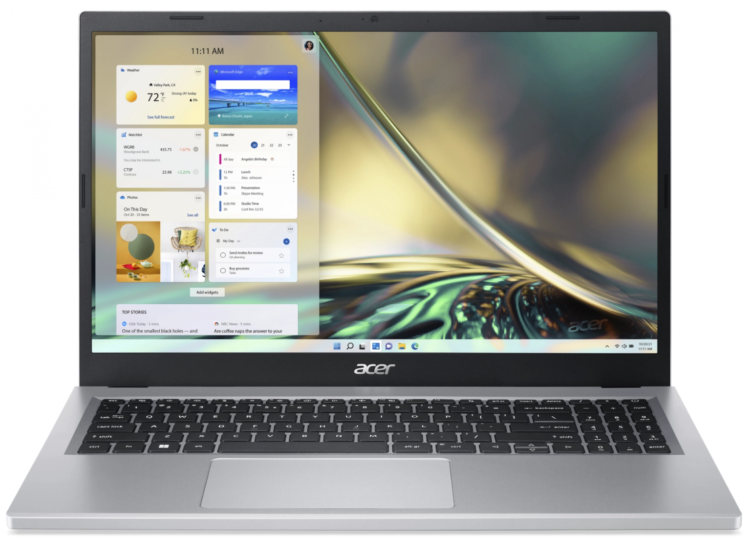 Ноутбук Acer Aspire 3 A315-24P-R28J NX.KDEER.00C 15.6"(1920x1080) AMD Ryzen 5 7520U(2.8Ghz)/8GB SSD 256GB/ /No OS