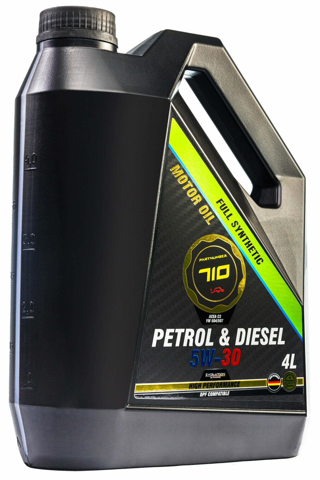 Масло моторное PARTNUMBER 710 Petrol & Diesel 5W-30 4 литра