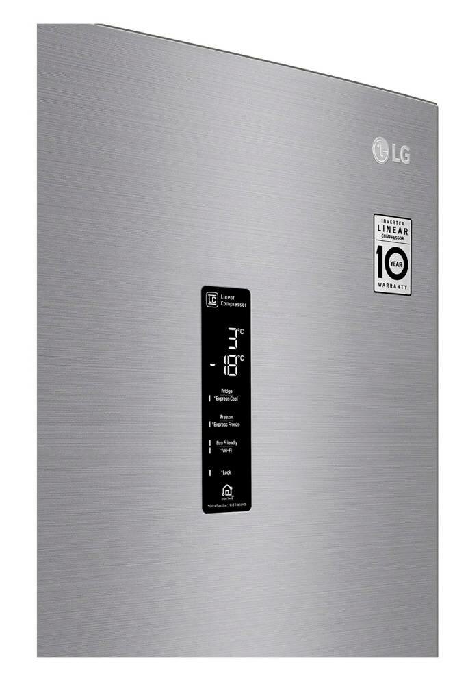 Холодильник LG GB-B62PZFGN - фотография № 4