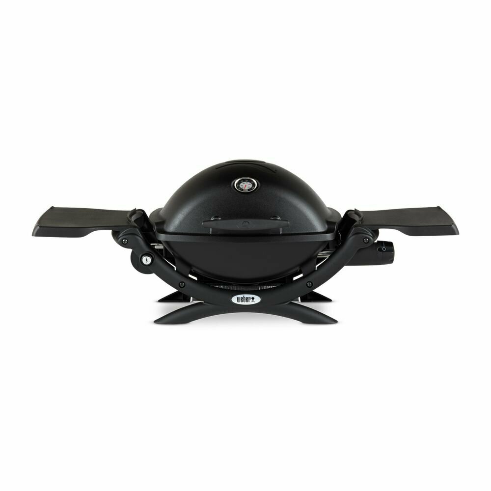 Гриль газовый Weber Q 1200 черный 51010075 - фотография № 1