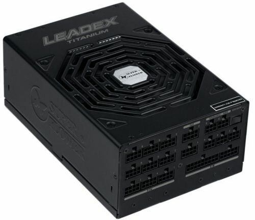 Блок питания ATX Super Flower Leadex Titanium 1600W, Active PFC, 80Plus Titanium, 140mm fan