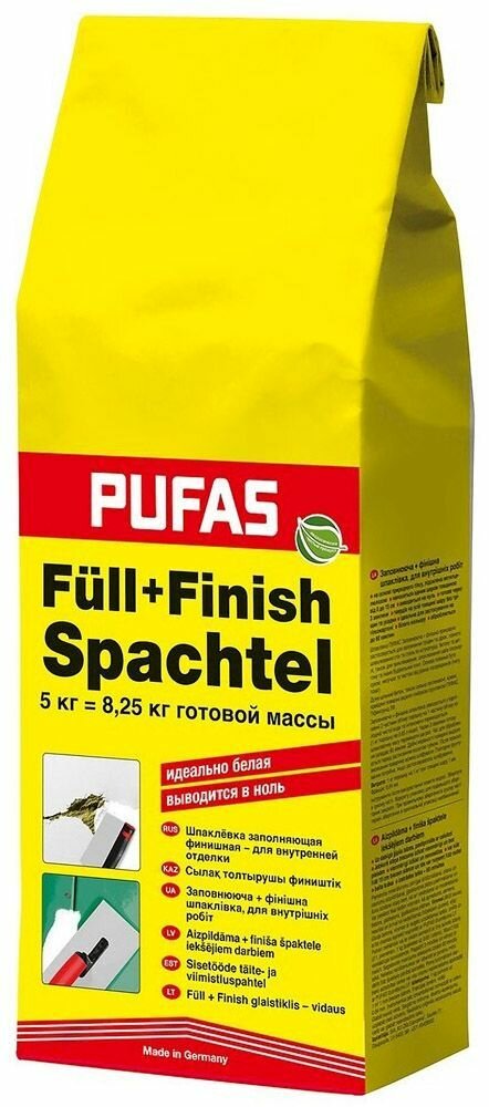  -   (5) / PUFAS Full+Finish Spachtel     (5)