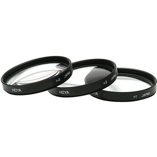 Комплект светофильтров Hoya Close-Up Set2 (+1+2+4) 67mm, макролинза