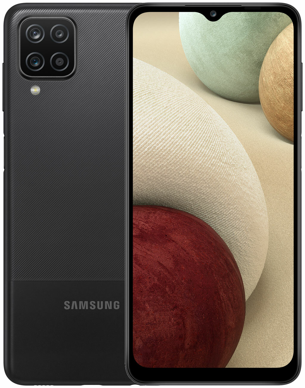 Смартфон Samsung Galaxy A12 SM-A127F 64Gb 4Gb черный SM-A127FZKVCAU