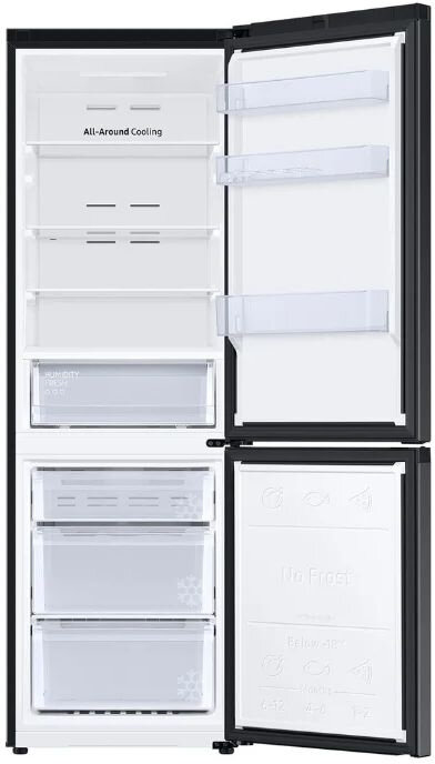 Холодильник SAMSUNG RB34T670FBN/WT, двухкамерный