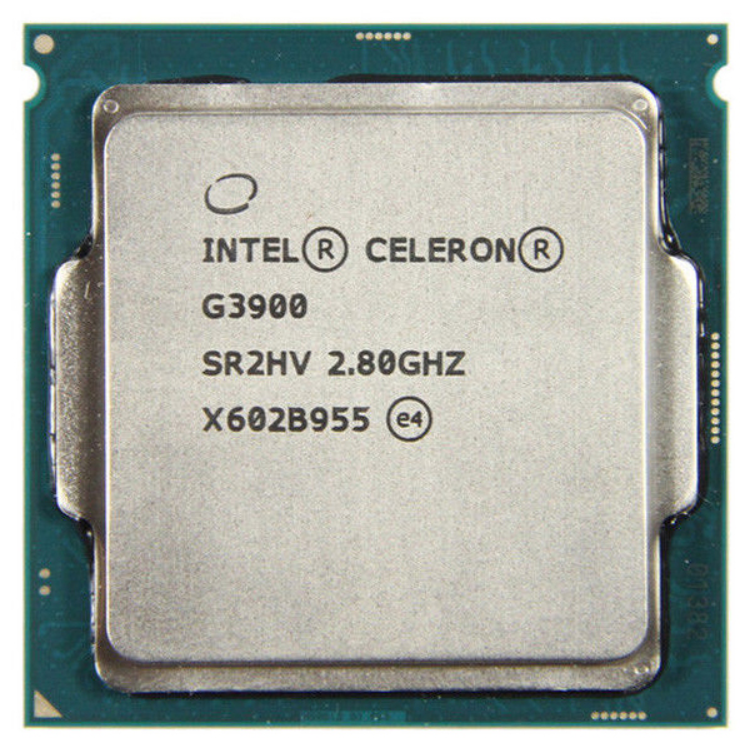 CPU Intel Celeron G3900 2.8 GHz/2core/SVGA HD Graphics 510/0.5+2Mb/51W/8GT/s LGA1151