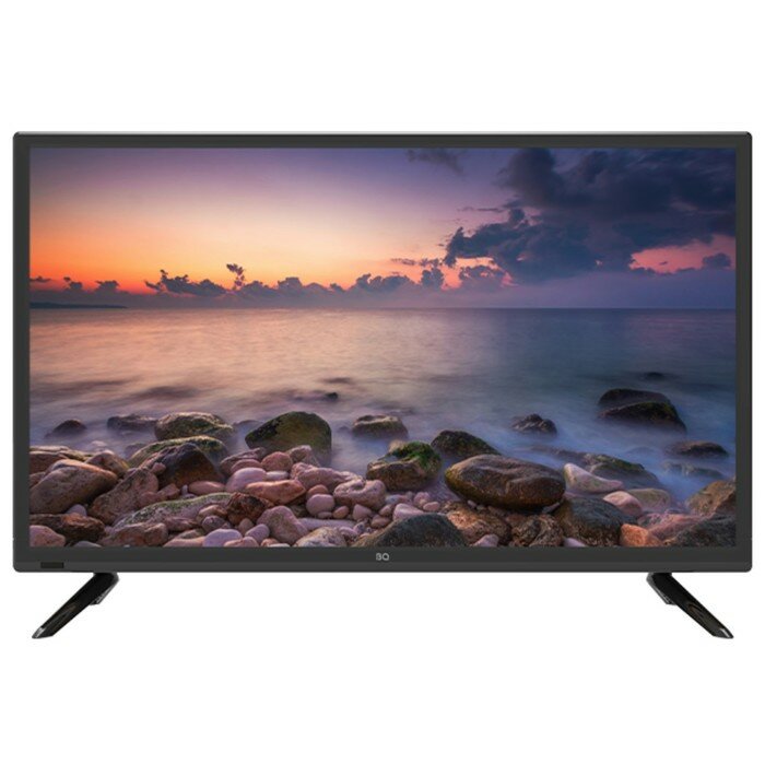 Телевизоры BQ Телевизор BQ 2405B, 24", 1366x768, DVB-T2/C/S2, HDMI 1, USB 1, черный