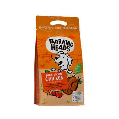 Barking Heads Для Собак с Чувствительным пищеварением с курицей и рисом До последнего кусочка BCK2 | BOWL LICKIN’ CHICKEN 2 кг 18106 (2 шт)