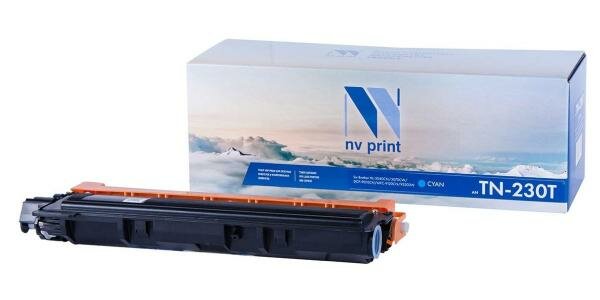 Картридж NV-Print TN-230T для Brother HL-3040CN HL-3070CW DCP-9010CN MFC-9120CN MFC-9320DW 1400стр Голубой