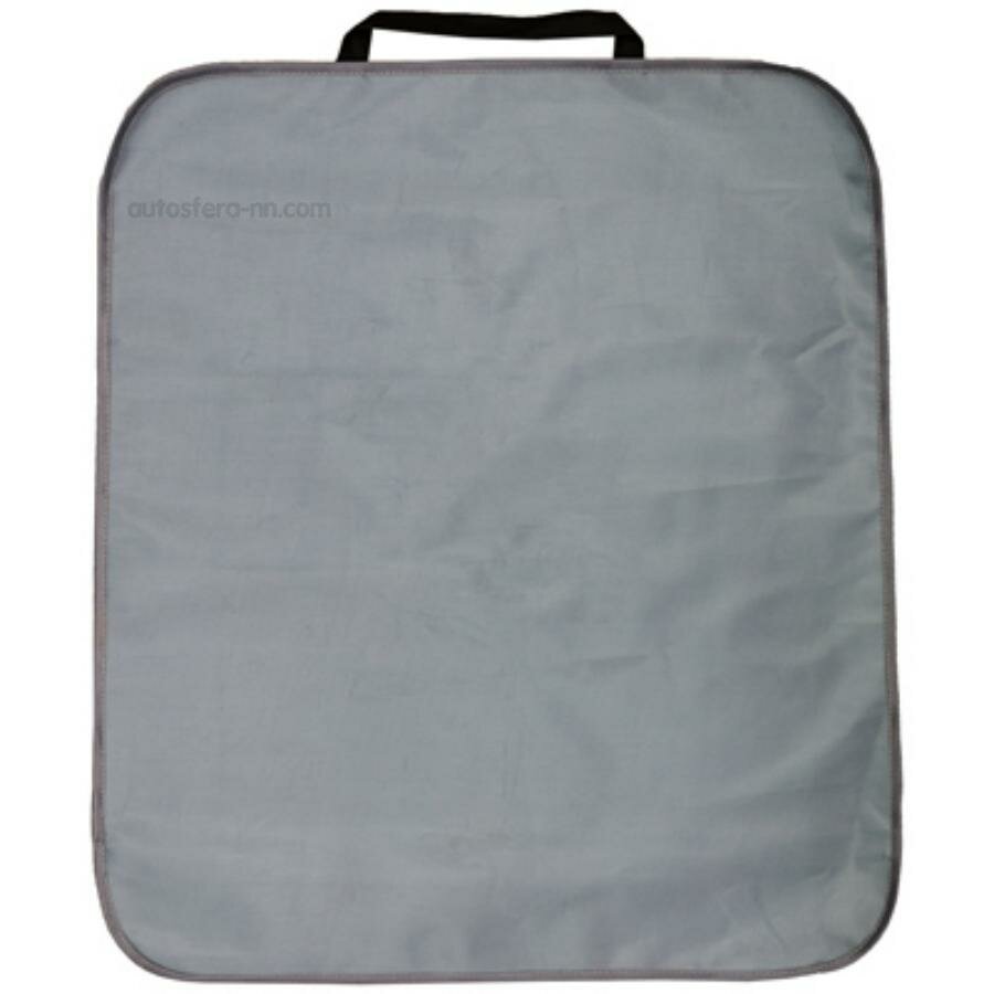 фото SKYWAY S06101016 Защита на спинку переднего сиденья от детских ног 57*50см Серая; SKYWAY