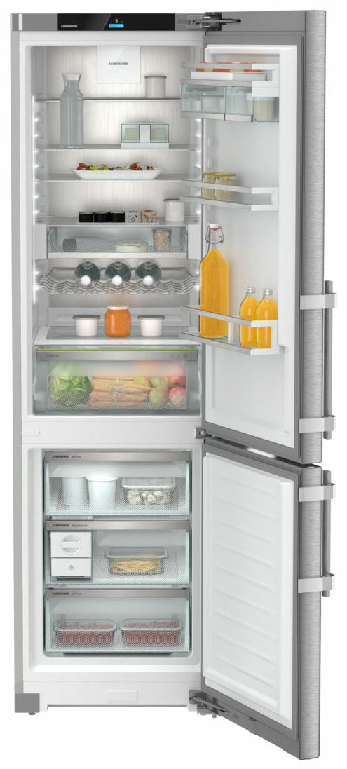Двухкамерный холодильник Liebherr CNsdb 5753-20 001 фронт нерж. сталь - фотография № 6