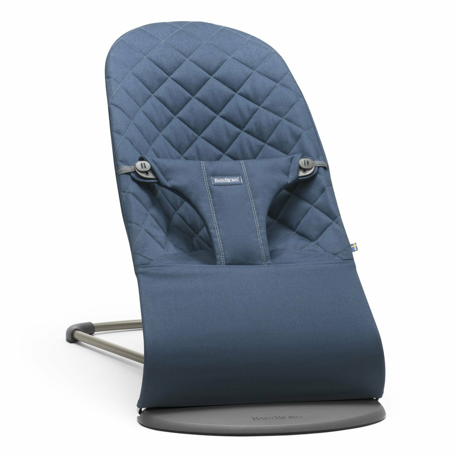 Кресло-шезлонг BabyBjorn Bliss Midnight Blue cиний