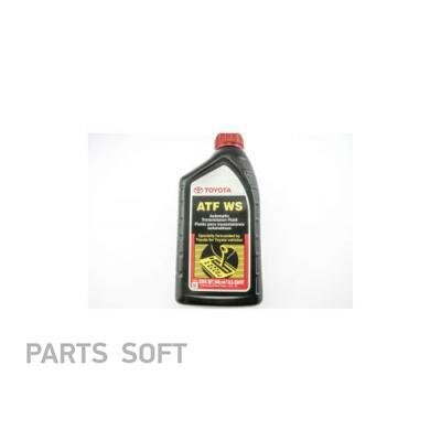 TOYOTA Жидкость для АКПП ATF WS 0,946L 00289ATFWS