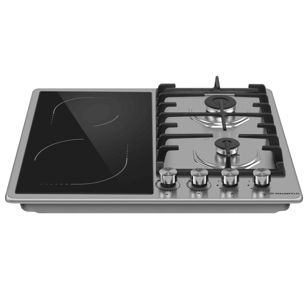 Комбинированная варочная панель MAUNFELD EEHS.642VC.3CS/KG - фотография № 4