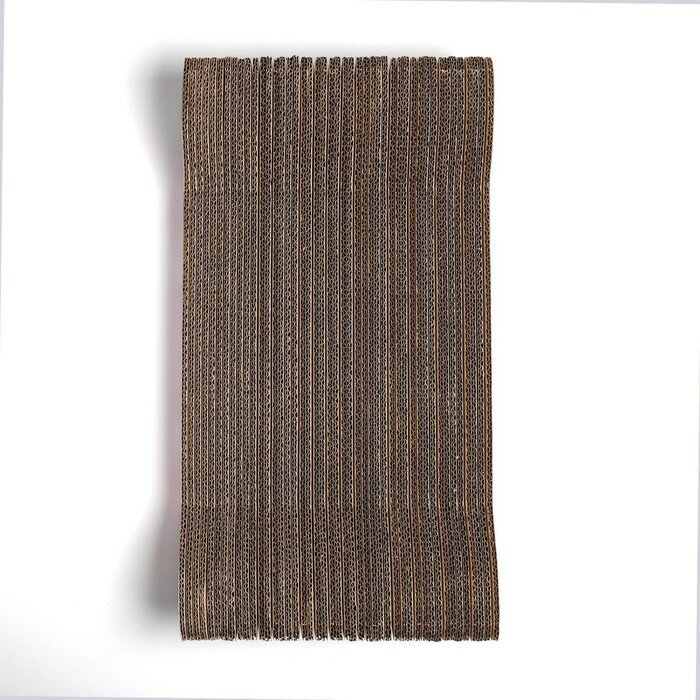 Когтеточка из картона «Маникюрный салончик», 45 × 20 × 3 см - фотография № 3