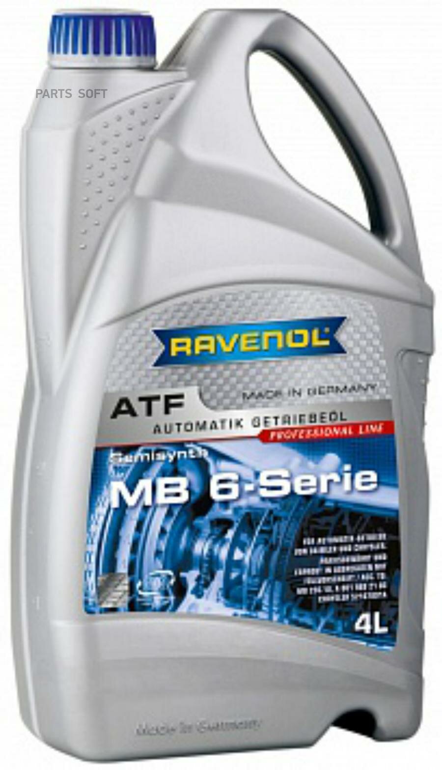 RAVENOL 1211108-004-01-999 Трансмиссионное масло RAVENOL ATF M 9-Serie ( 4л) new