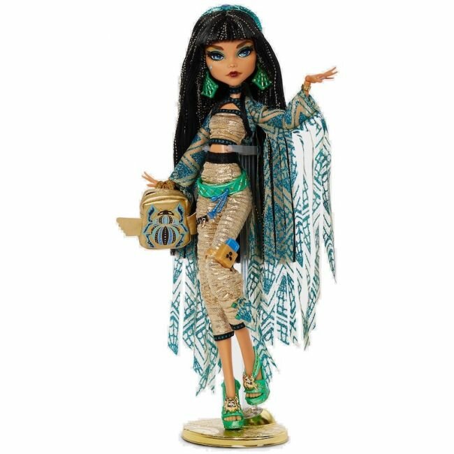 Кукла Monster High Haunt Couture Cleo De Nile лимитированный выпуск 2022 года, 26 см, HGY90