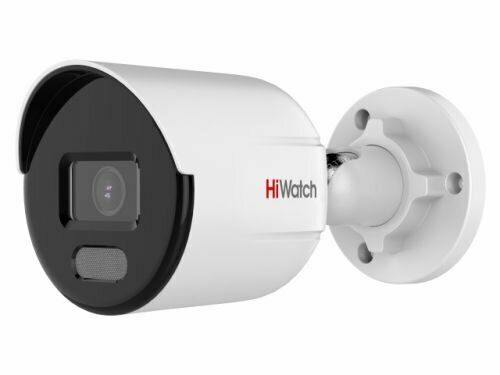 Видеокамера IP HiWatch DS-I250L(B) (4 mm) 2Мп уличная цилиндрическая с LED-подсветкой до 30м и технологией ColorVu 1/2.8'' Progressive Scan CMOS матри