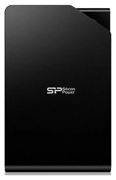 Внешний HDD Silicon Power Stream 1Tb, черный (SP010TBPHDS03S3K)