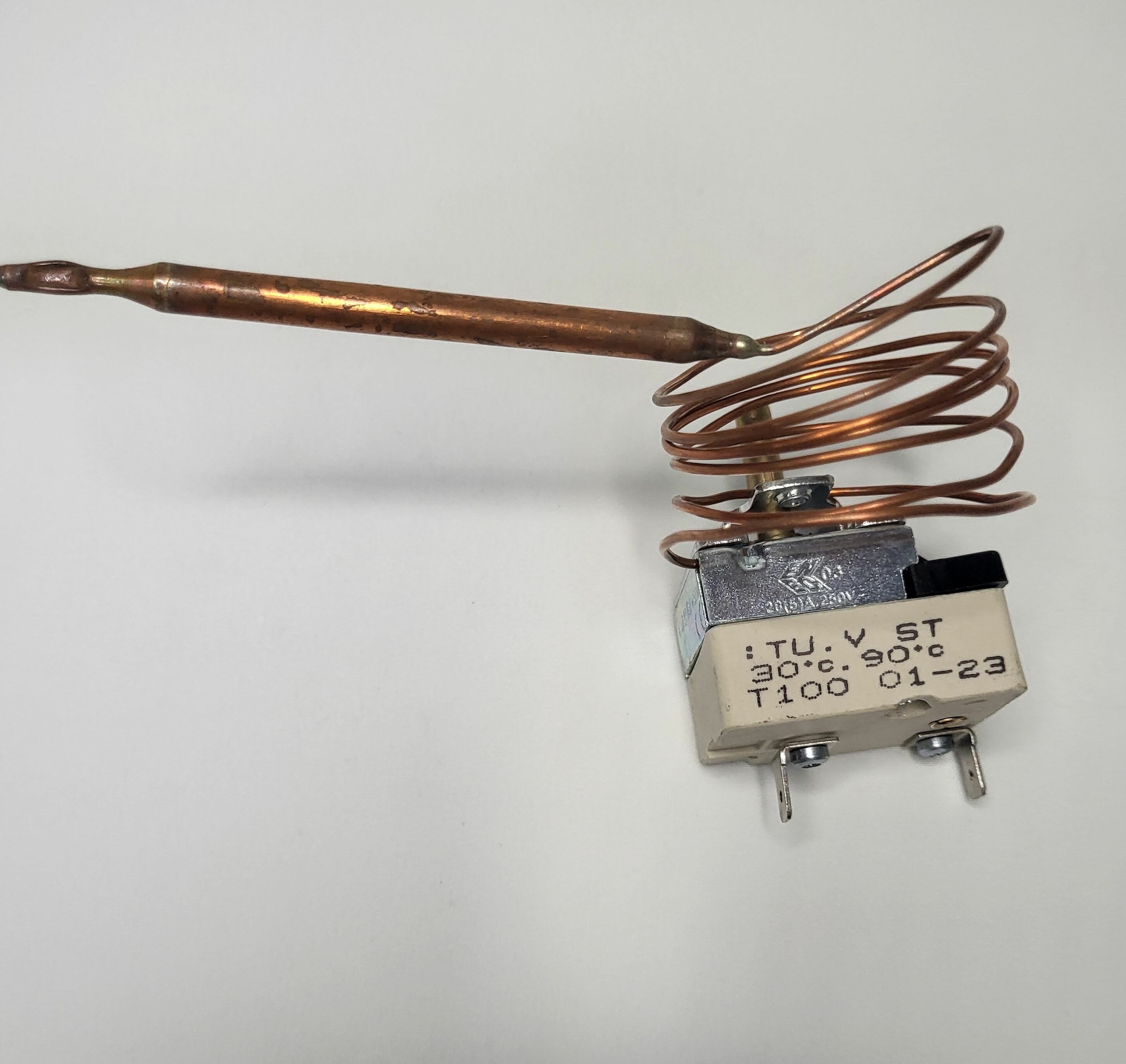 Терморегулятор, термостат капиллярный CAEM TU-V (30-90 C) LP 5267 - фотография № 6