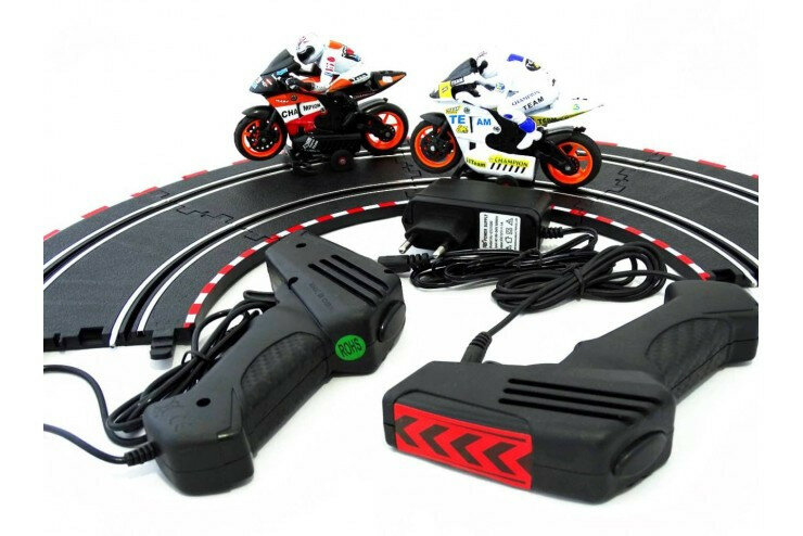 CS Toys Гоночный автотрек 213 см от сети Moto Racing 1:43 CS Toys JJ46-2 ()