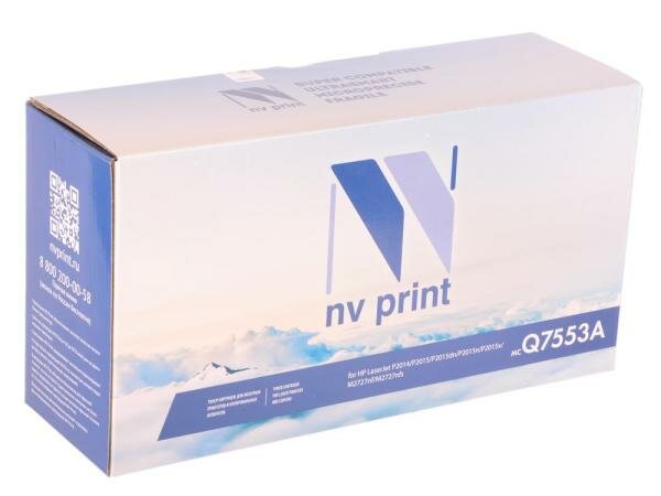 Картридж NV-Print Q7553A для HP LaserJet P2014/P2015/M2727mfp черный 3000стр