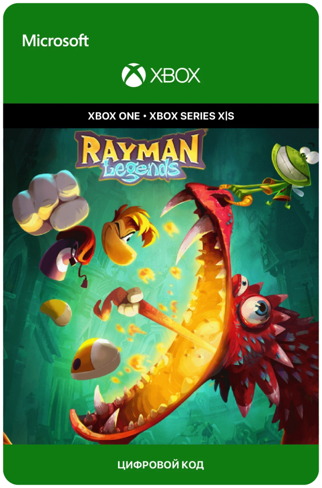 Игра Rayman Legends для Xbox One/Series X|S (Турция) русский перевод электронный ключ