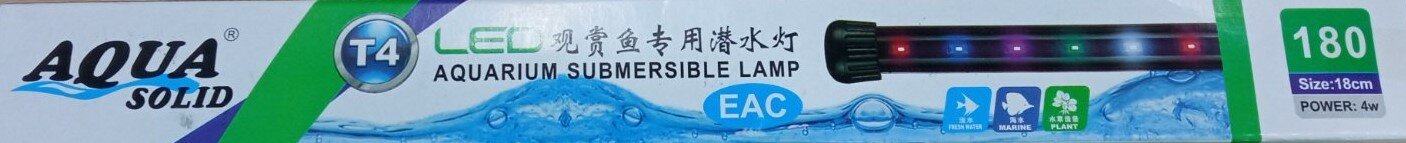 фото Светильник погружной светодиодный T4-5730LED 180 4W 18см три режима свечения 1*30