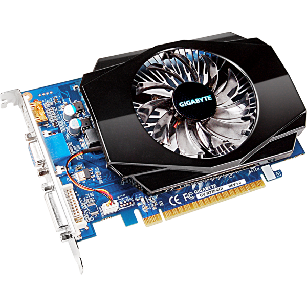 Видеокарта GIGABYTE GeForce GT 730 2GB (GV-N730D3-2GI) rev. 2.0