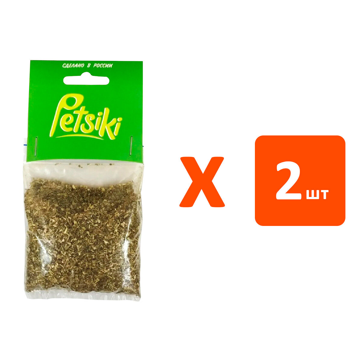 Лакомство PETSIKI кошачья мята 20 гр (1 шт х 2)