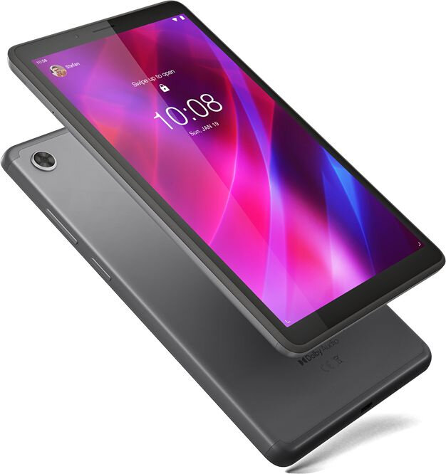 Планшет Lenovo Tab M7 TB-7306X, 2GB, 32GB, 3G, 4G, Android 11 серый [za8d0057ru]