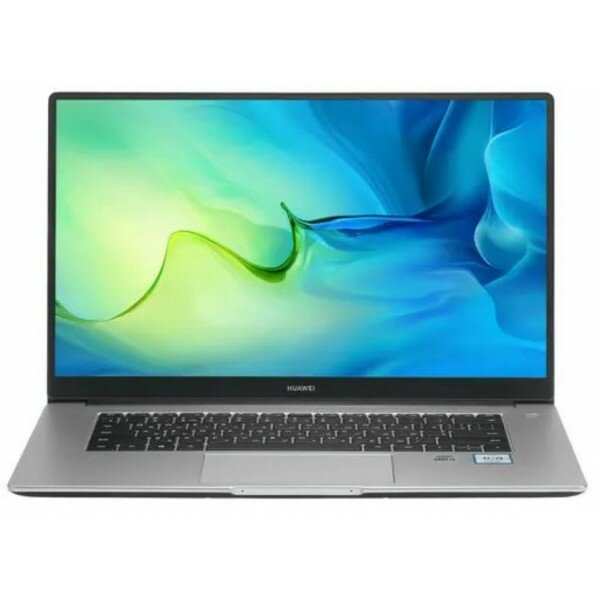 Ноутбук Huawei MateBook D 15 Core i5 1135G7 8Gb SSD256Gb Intel Iris Xe graphics 15.6 IPS FHD (1920x1080) Windows 11 Home grey WiFi BT Cam