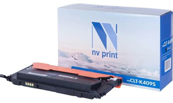 Картридж NV-Print CLT-K409S для Samsung CLP 310 CLP 315 CLX-3170 CLX-3175 1500стр Черный