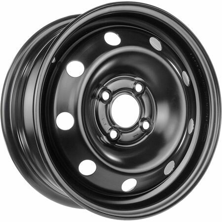 Колесный штампованный диск Magnetto 14012 (14000) R14x5.5 4x100 ET43 CB60.1 Black