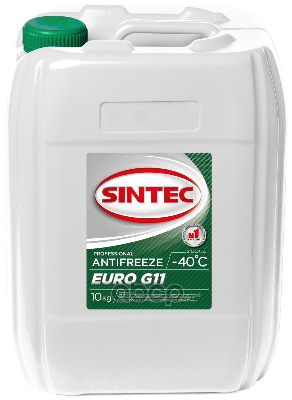 Антифриз Sintec Euro 10л (Зелный) SINTEC арт. 800516