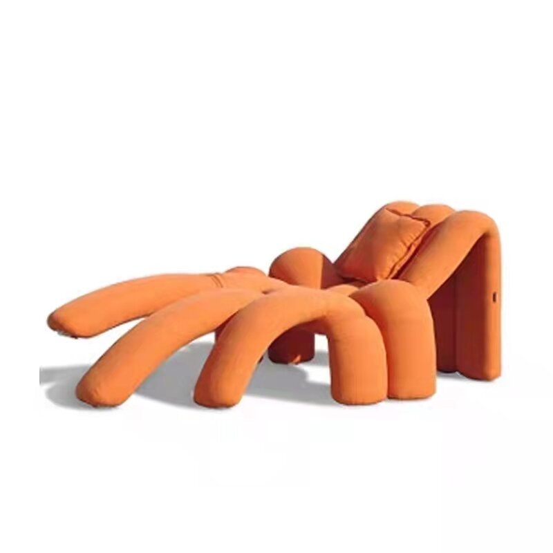 Кресло паук Spider Phoebe большое (Оранжевый) - фотография № 1
