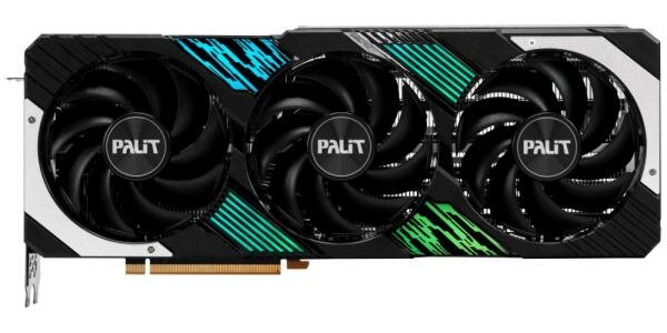 Видеокарта Palit nVidia GeForce RTX 4080 GamingPro OC PCI-E 16384Mb GDDR6X 256 Bit Retail NED4080T19T2-1032A