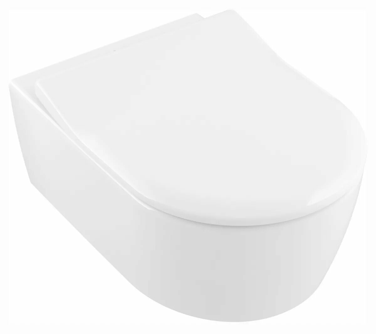 Чаша подвесного унитаза Villeroy & Boch Avento Directflush (5656RS01) с микролифтом Slim