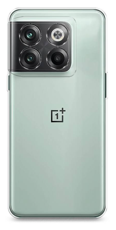 Чехол силиконовый для OnePlus 10T, с защитой камеры, прозрачный