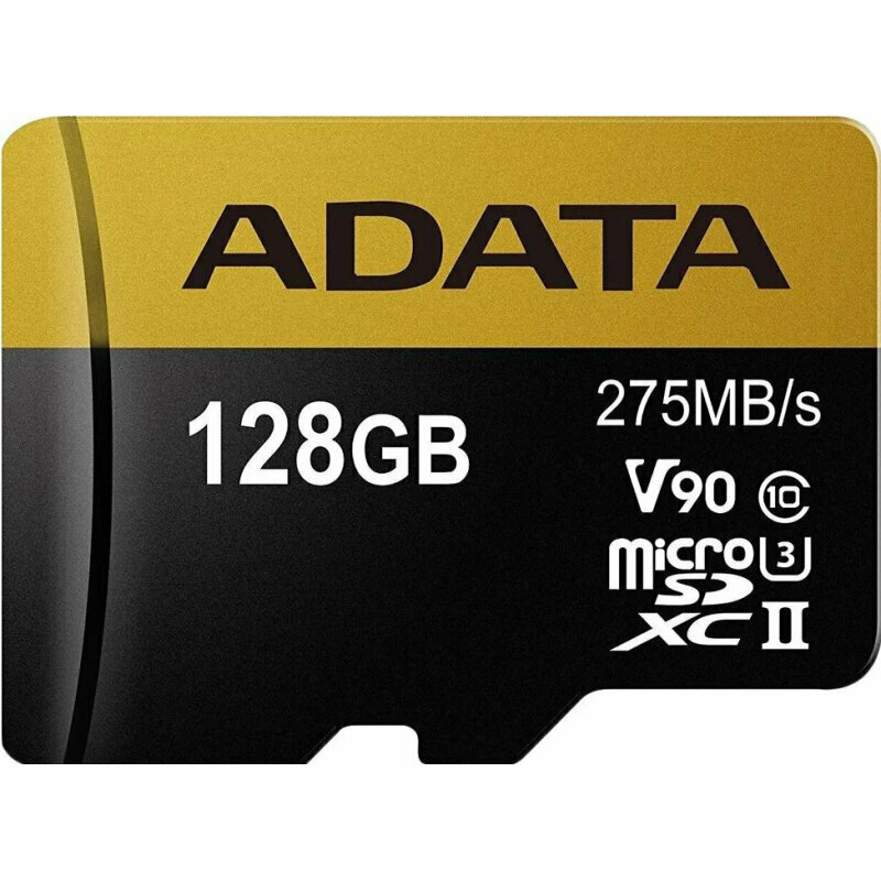 Карта памяти A-DATA MICROSDXC, 128GB, AUSDX128GUII3CL10-CA1, 1662499